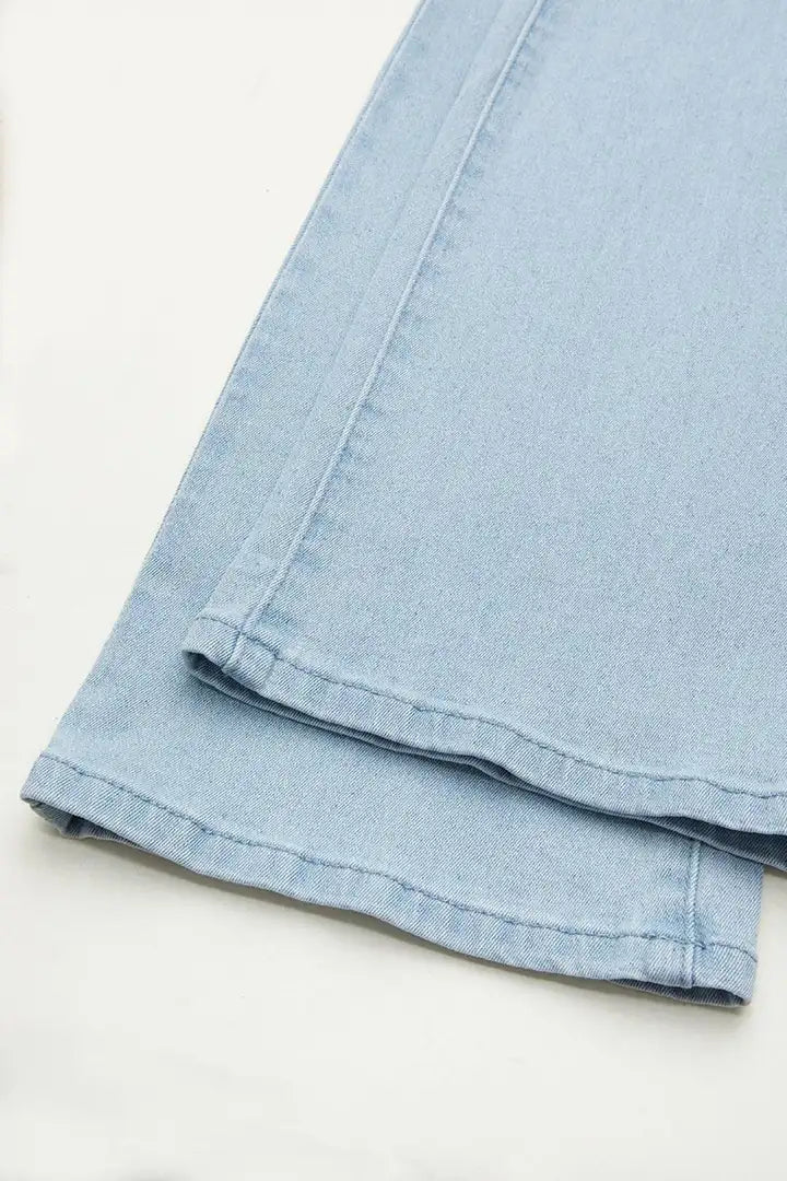 Lichtbauwe Flaire High waist stretch jeans | 50% Korting